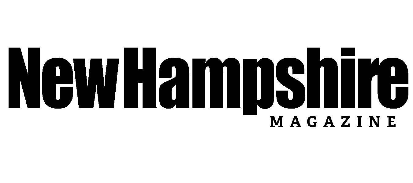 New Hampshire Magazine logo. Text 