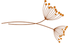 Um desenho de uma flor com muitas flores nela