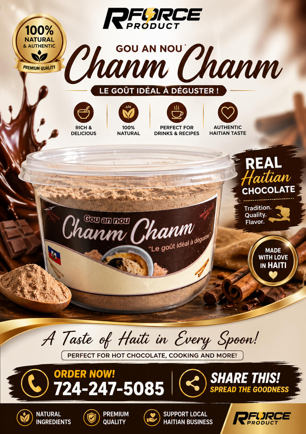 Cham Cham – Haitian Peanut & Corn Snack