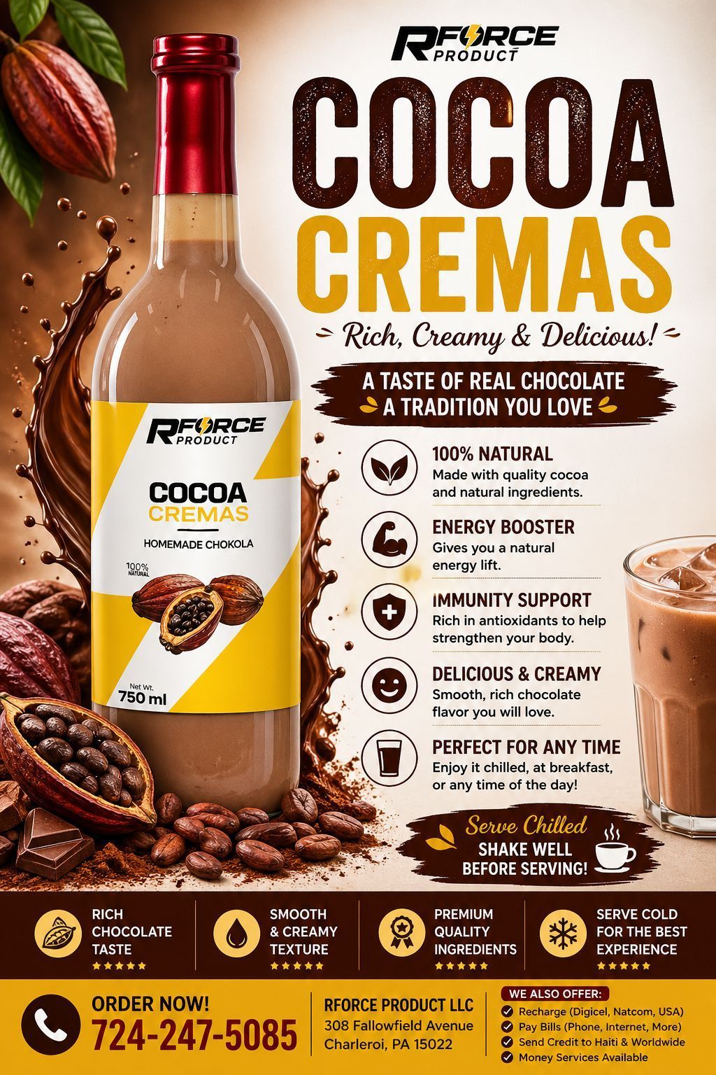 COCOA CREMAS KREMAS CHOKOLA