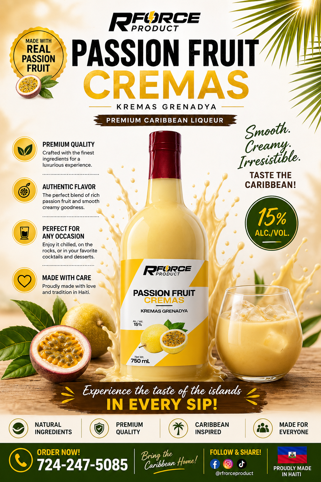 PASSION FRUIT/ CREMAS GRENADYA