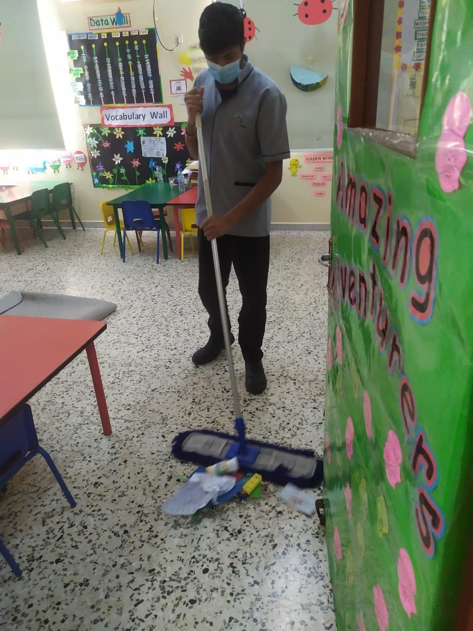 mopping