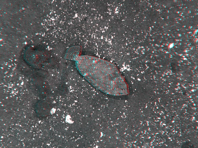 A 3d image of a boat in the water