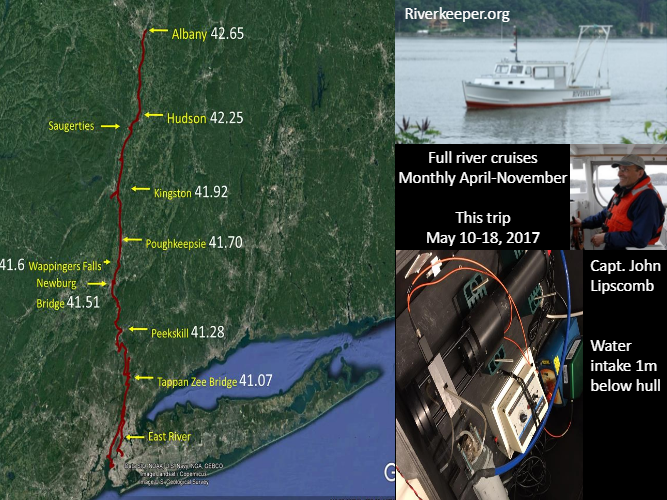 A map showing the location of tall river cruises
