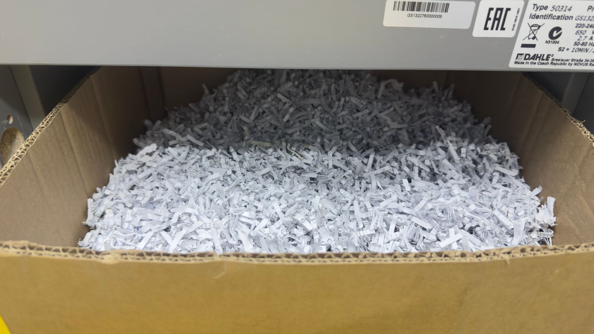 We ensure that all confidential papers are destroyed properly, preventing data leaks and unauthorized access.