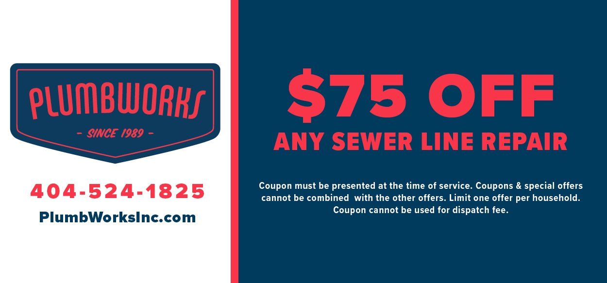 Sewer line repair coupon Sewer line repair coupon
