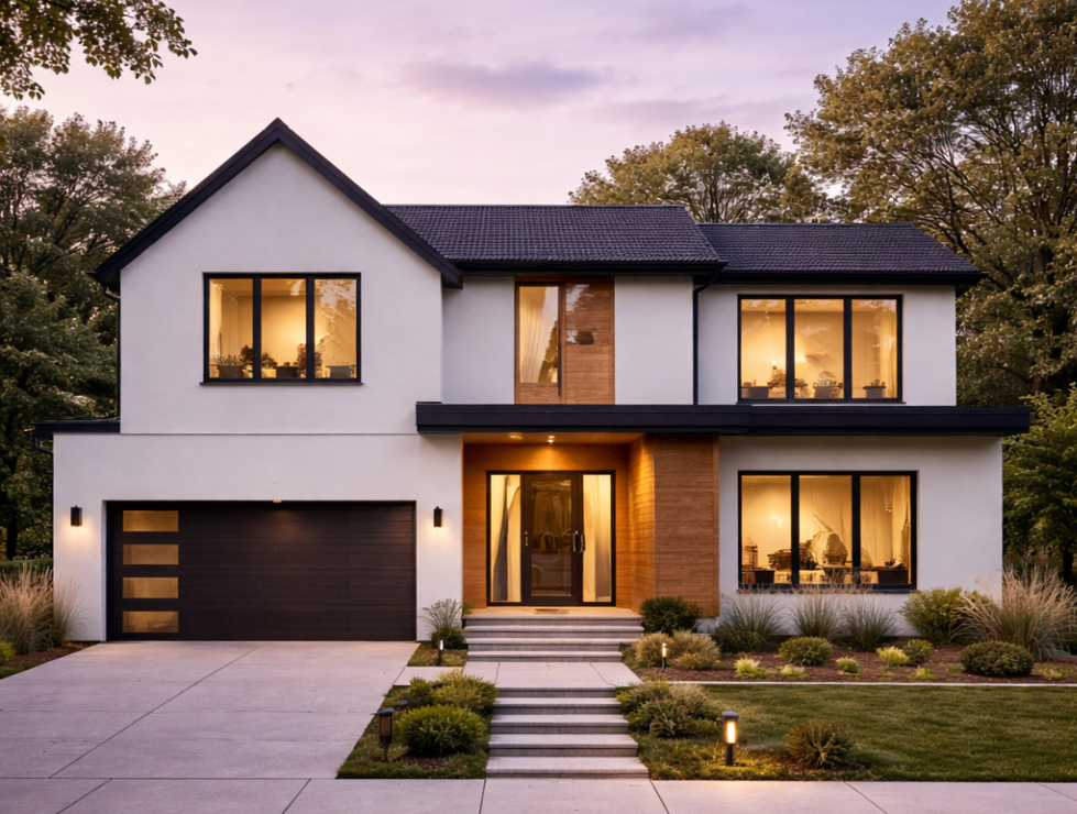 Future modern transitional home development in Garden Oaks Houston by Niche Homes