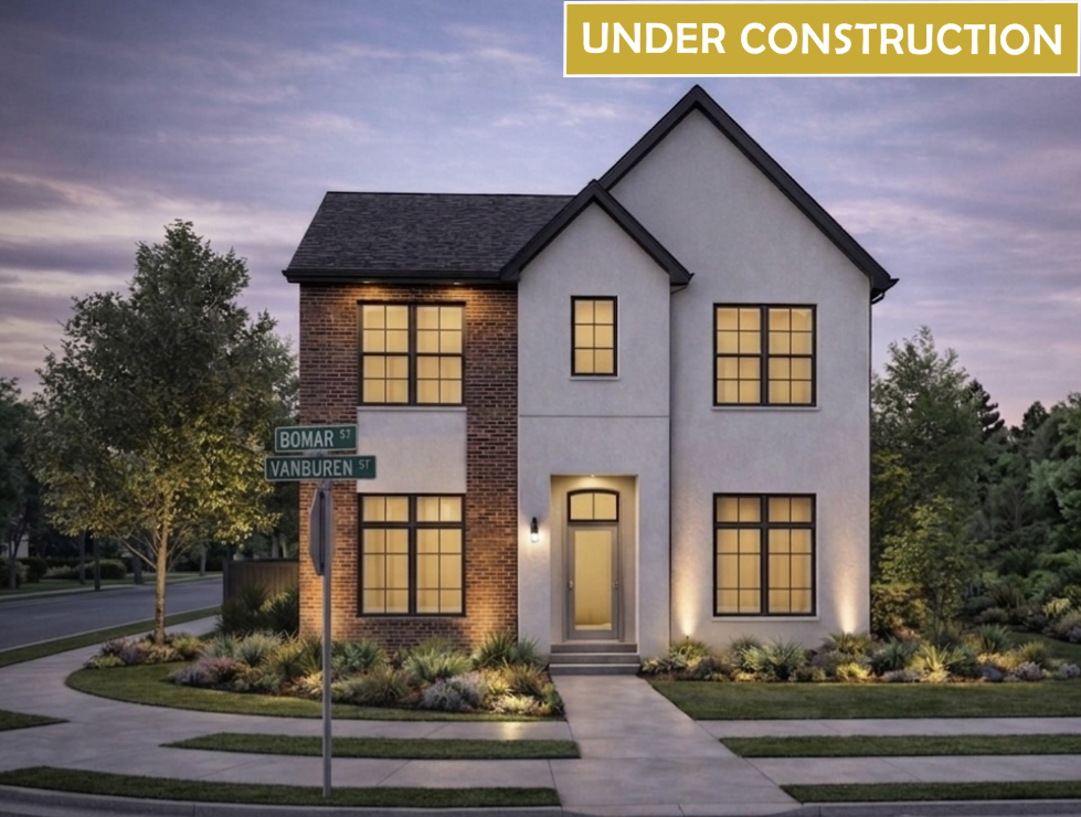 Bomar by Niche Homes modern transitional home coming Fall 2026 in Montrose Houston
