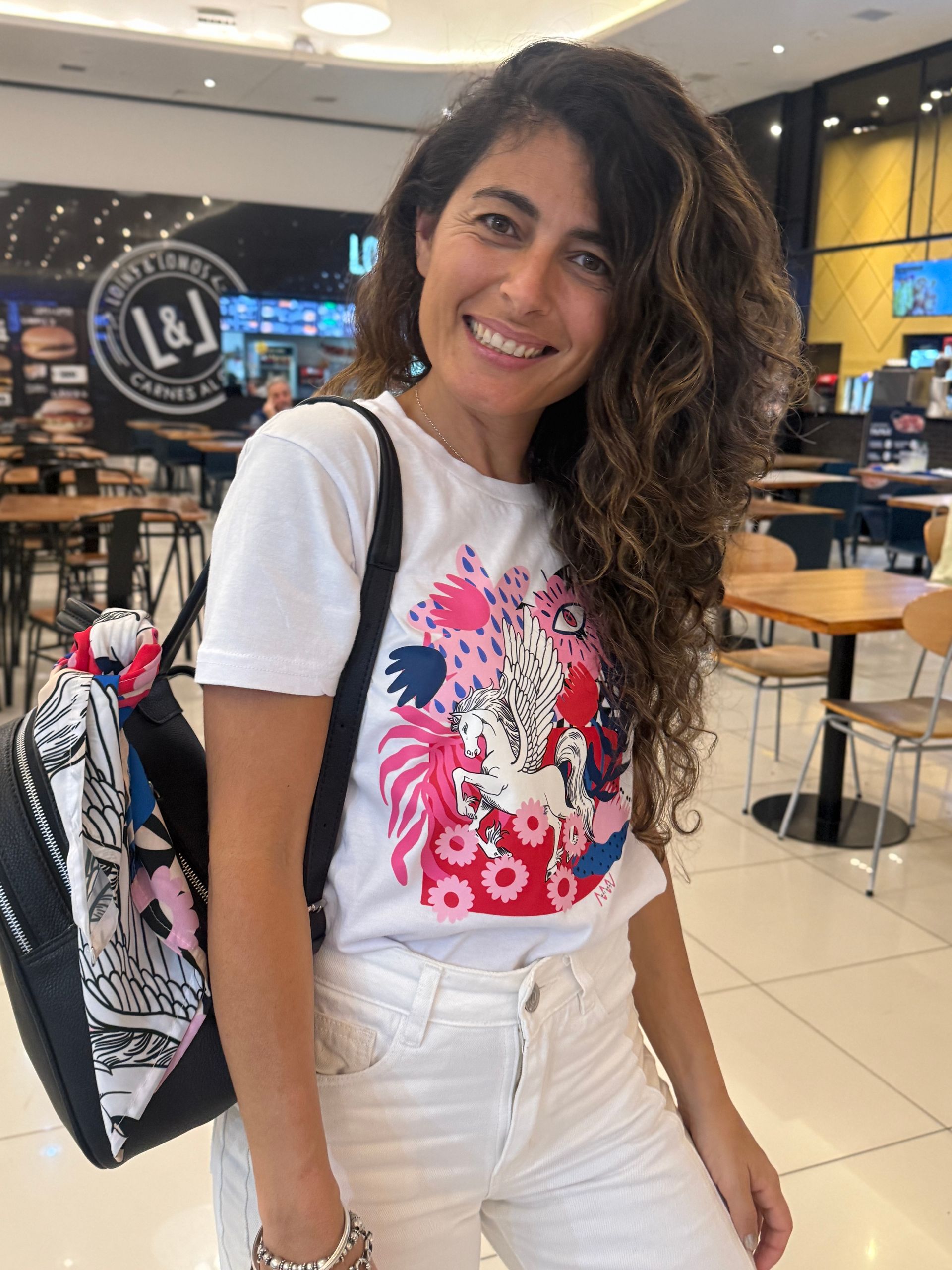 remera estampa 
