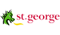 A logo for st. george with a green dragon on it.