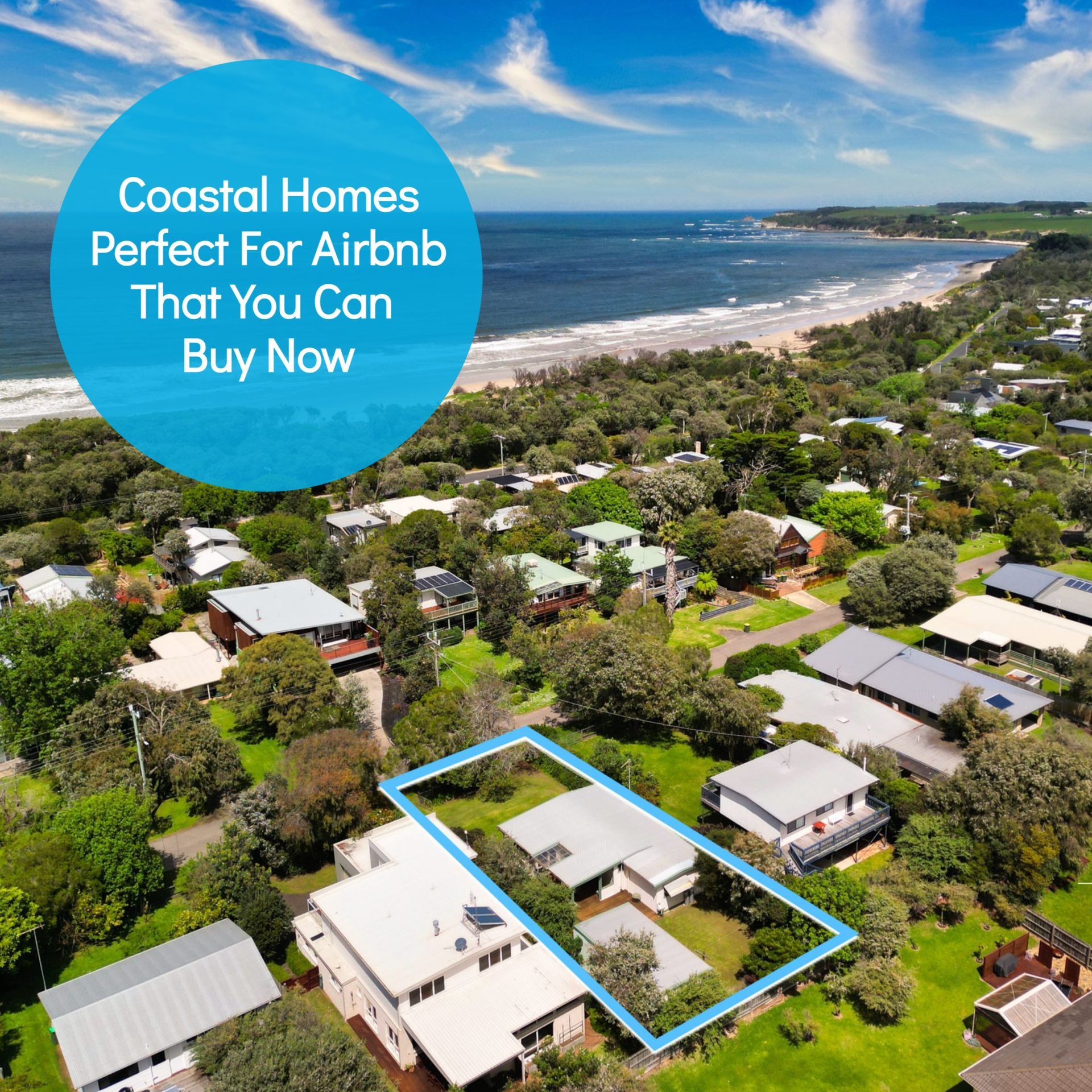Coastal homes perfect for airbnb that you can buy now