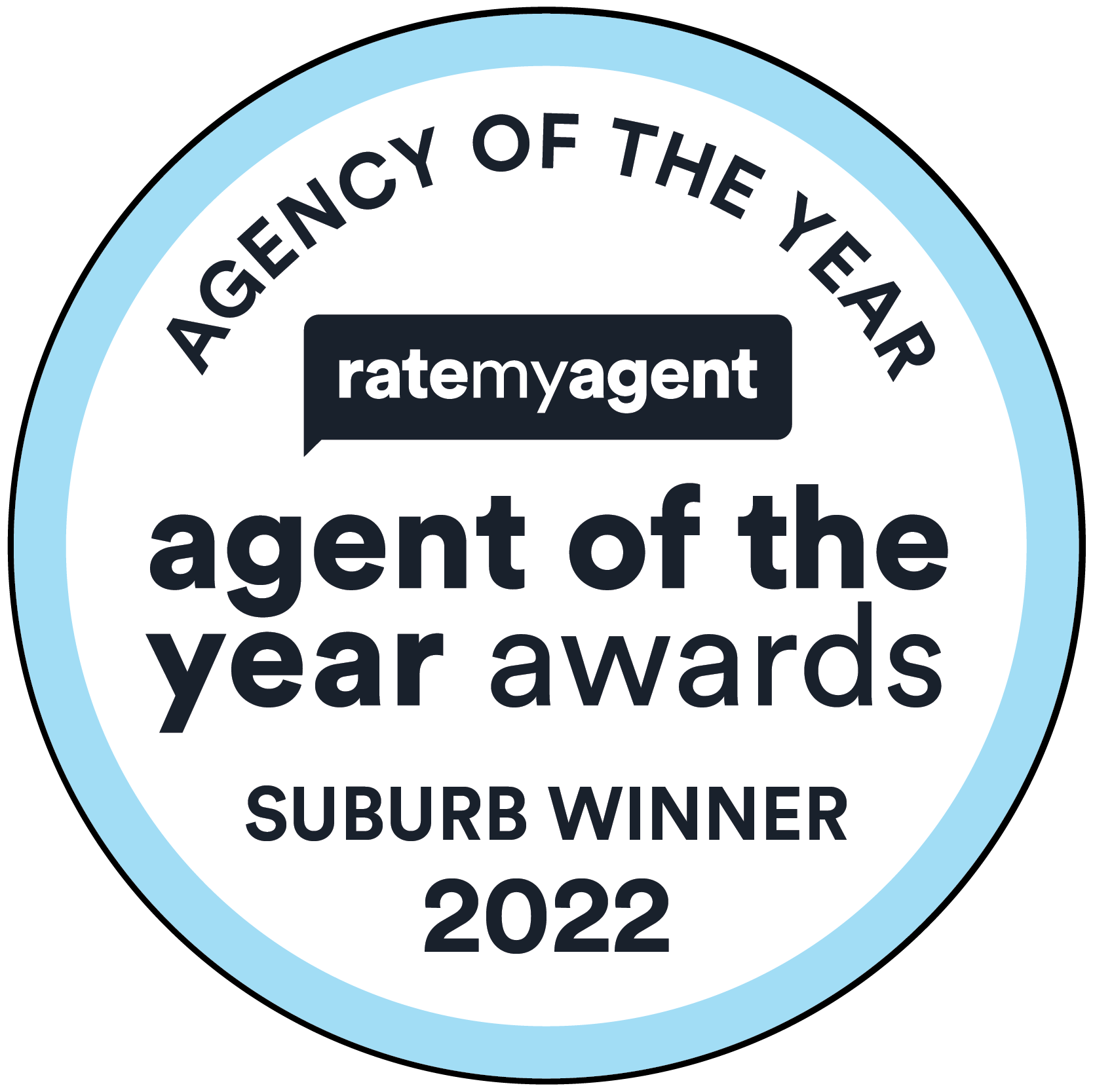 Badge: RateMyAgent,