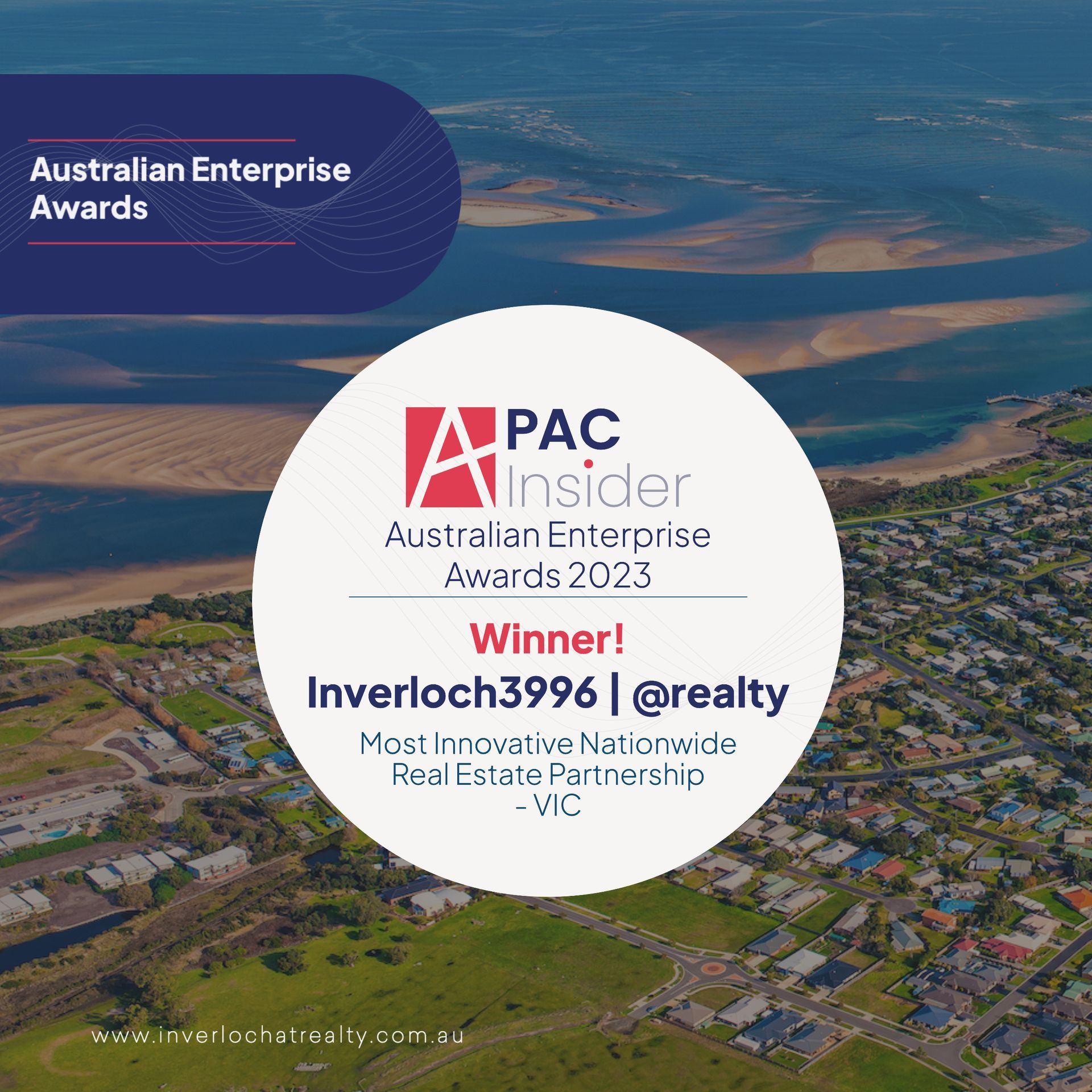 Award for Inverloch3996 @realty,