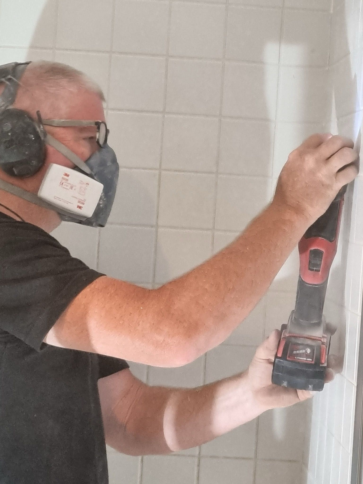 Shower leaks are often due to grout breakdown and can be fixed without removing tiles.