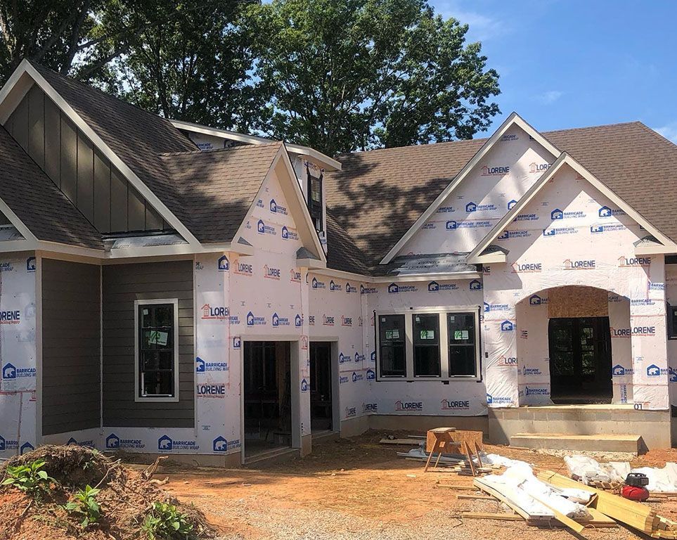 Custom home built by Raye Construction in the NC Triangle