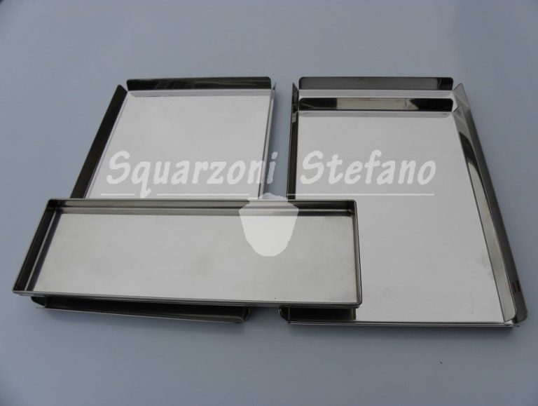 VASSOI ACCIAIO INOX SQUARZONI