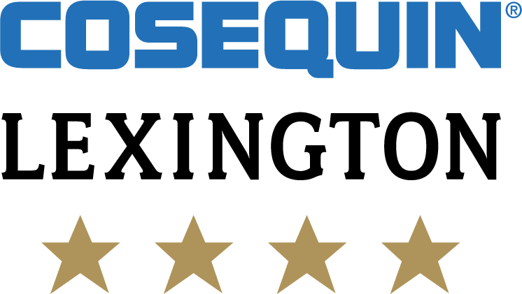 The logo for cosequin lexington has four stars on it