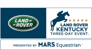 A logo for land rover kentucky three day event