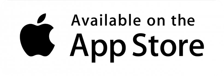 The apple logo is available on the app store.