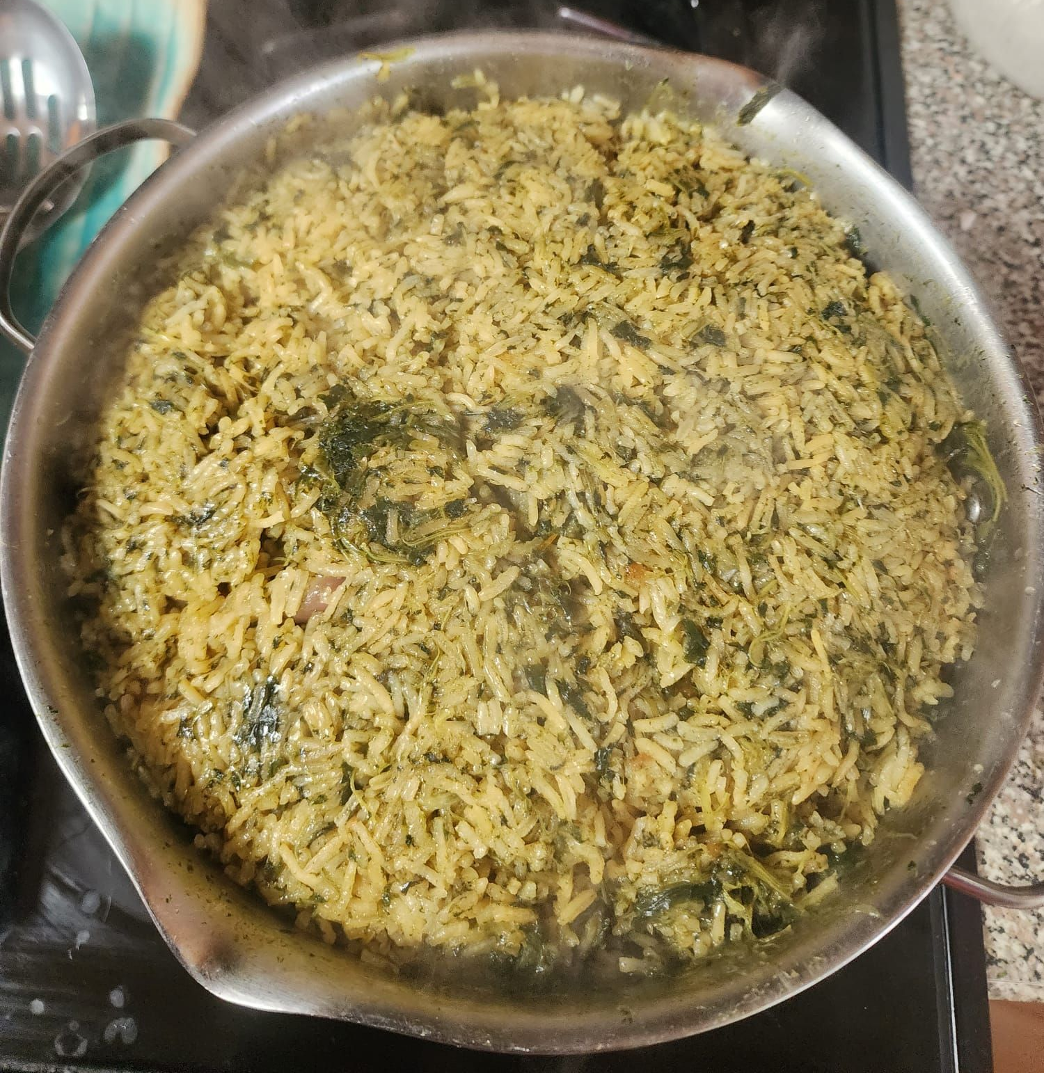 Callaloo Rice
