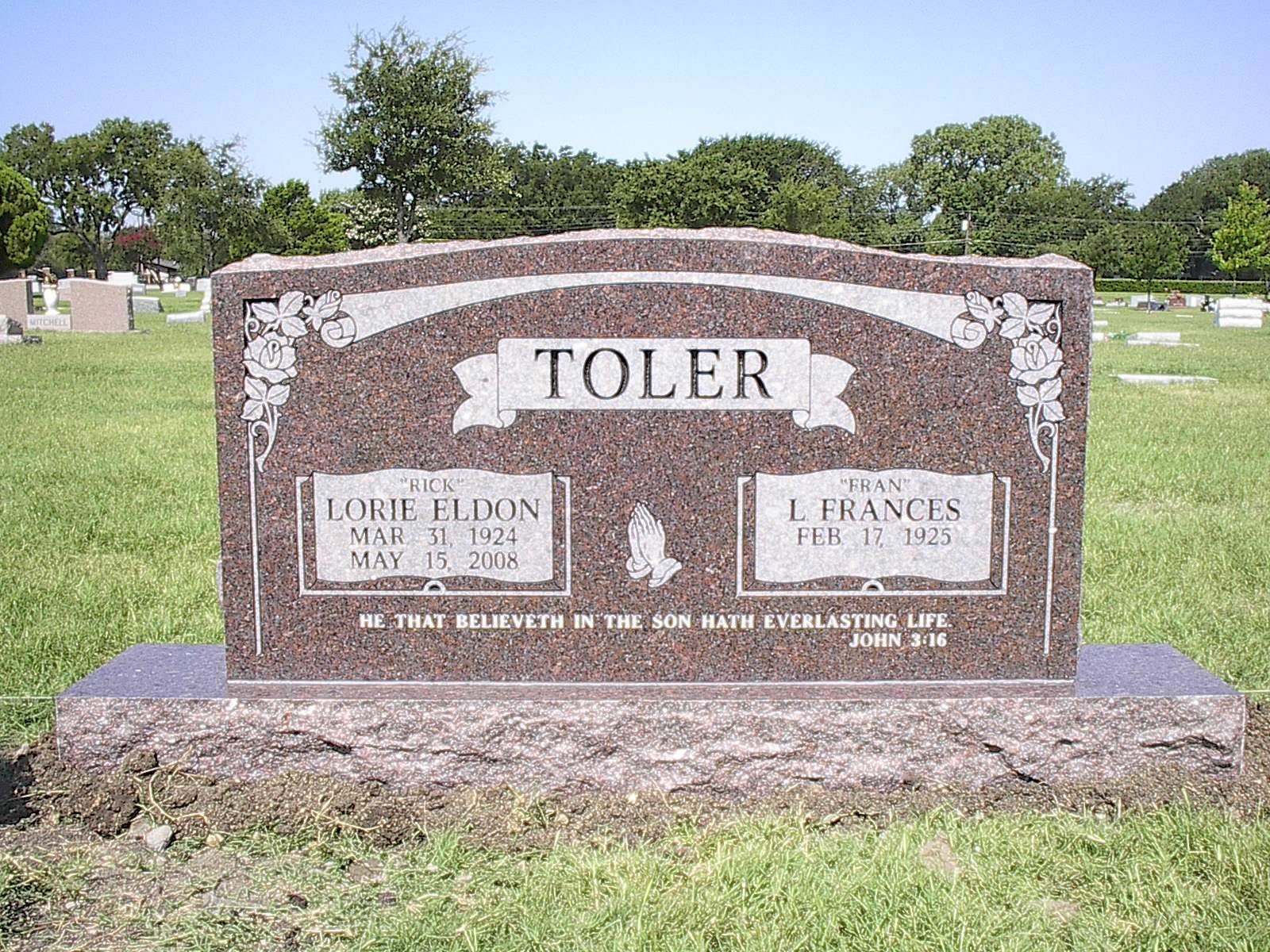 Headstone with