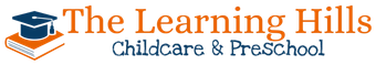 A logo for the learning hills childcare and preschool
