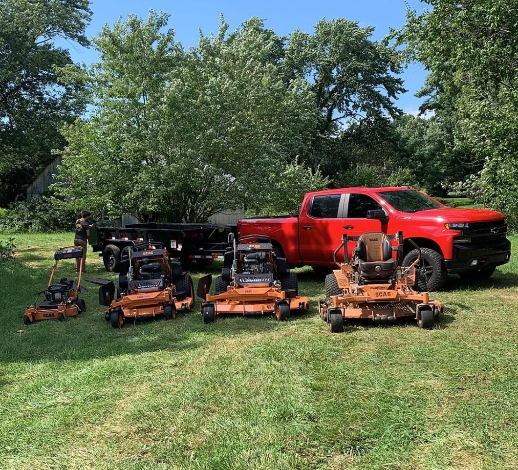 Professional Lawn Mowing Equipment