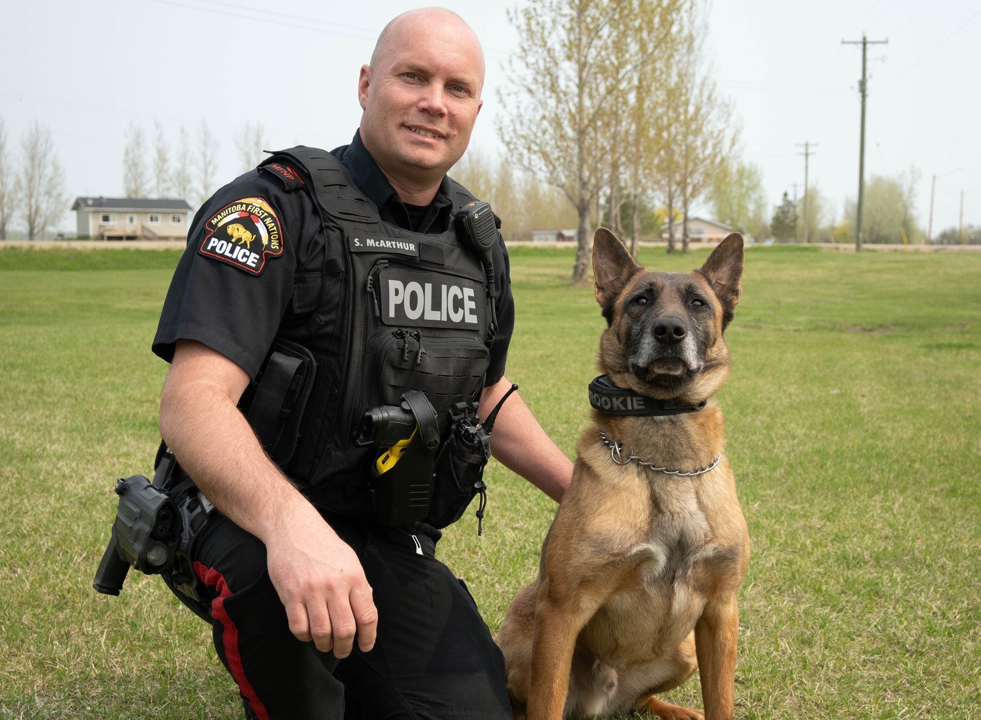 Sargent Steve McArthur and Rookie Image