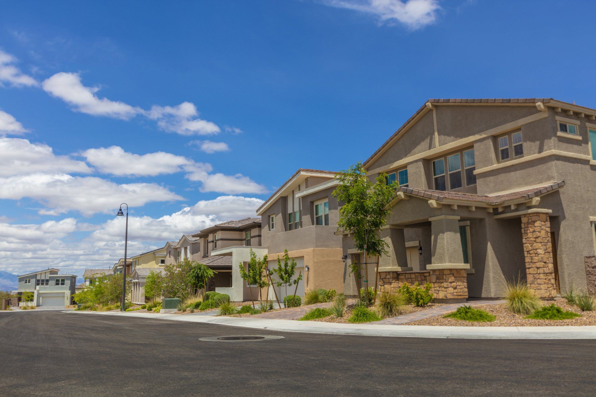 las vegas neighborhood street
