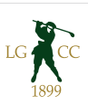 A silhouette of a man swinging a golf club.