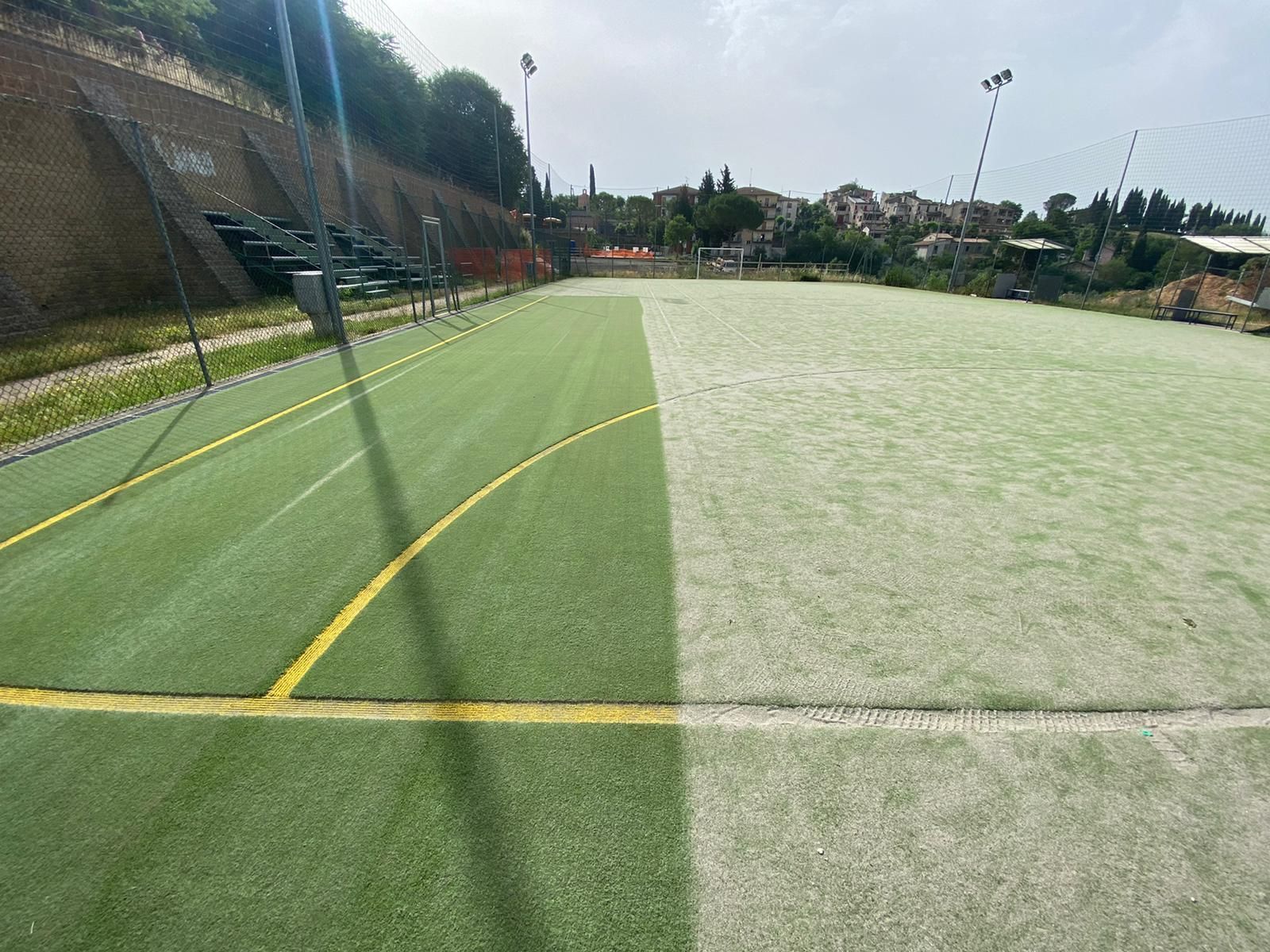 manutenzione campi da tennis