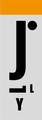 Logo for JollyFit. The letters of 'jolly' artfully arranged.