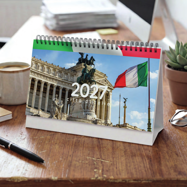 Calendario da tavolo personalizzato per ufficio