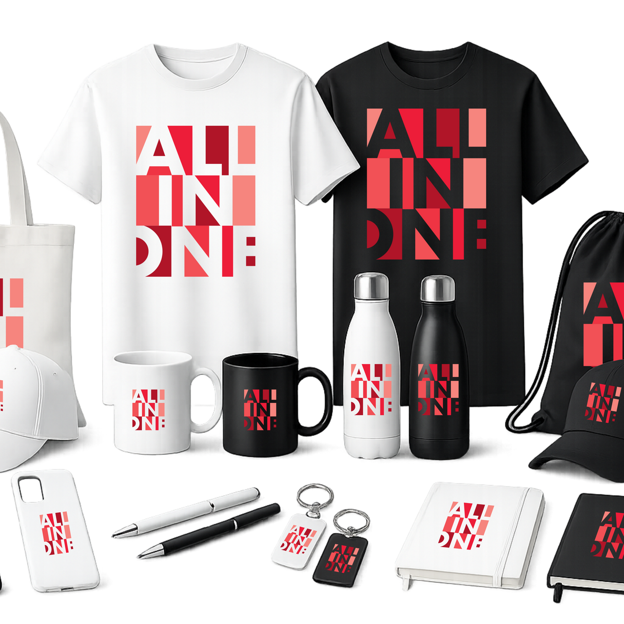 Abbigliamento personalizzato e gadget coordinati per welcome kit aziendali