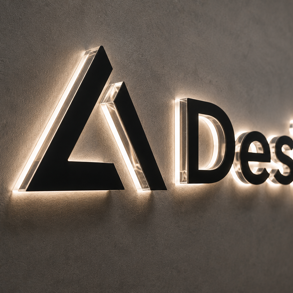 Scritte 3D in plexiglass per insegne e pareti