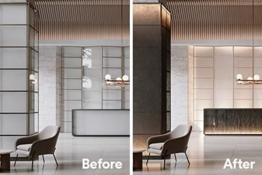 Pellicole architettoniche per il restyling di arredi, porte e reception senza demolizioni