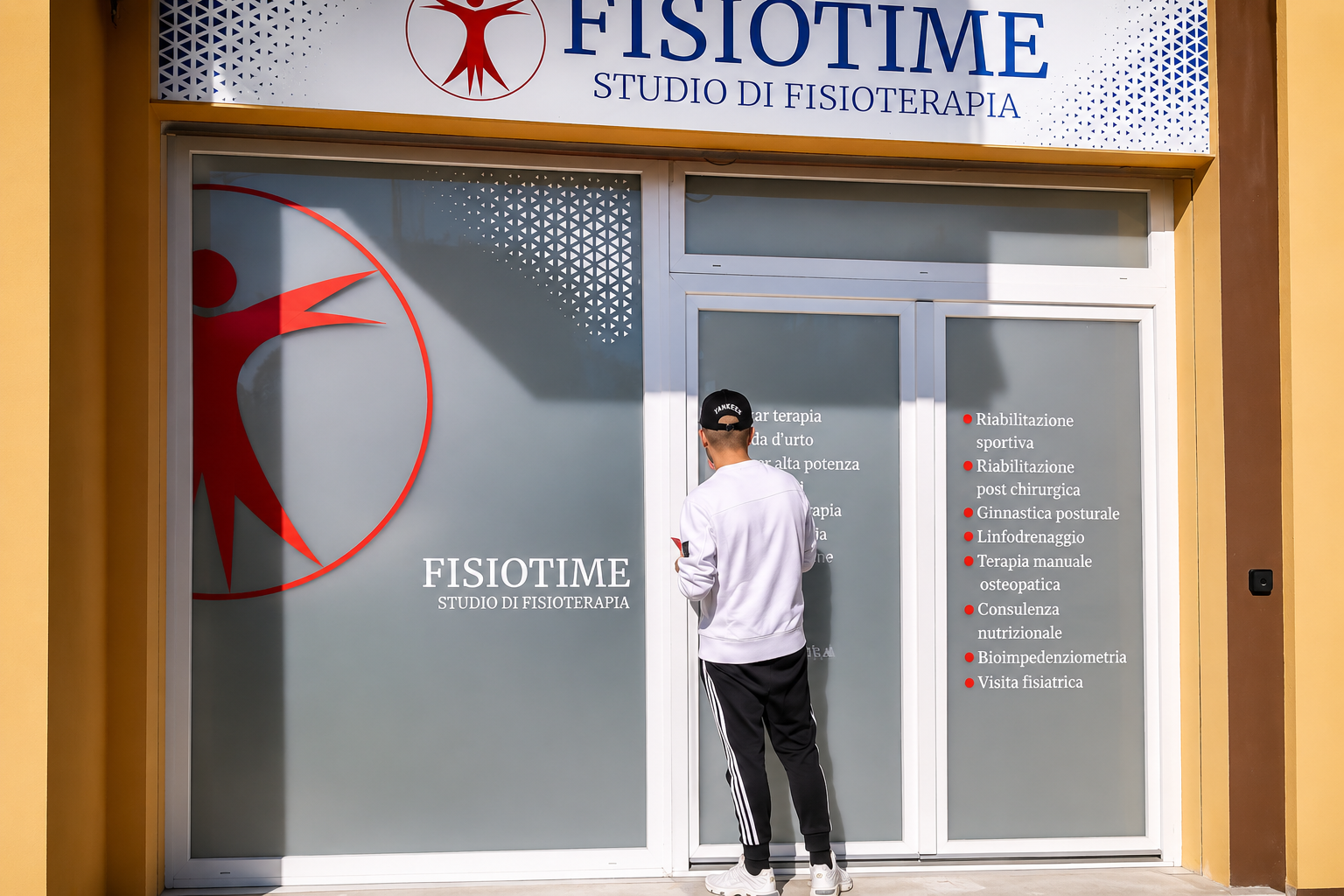 Vetrofanie personalizzate e pellicole decorative applicate su vetrine