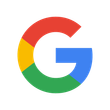 The google logo is a circle with a letter g in the middle.