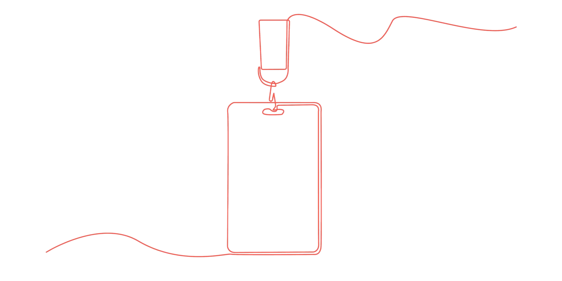 Convention Event Laminate  line drawing