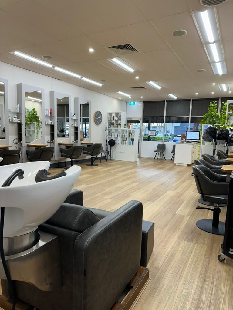 Person with Hair in Foil Sections at A Salon Chair — Hair to Impress In Lisarow, NSW