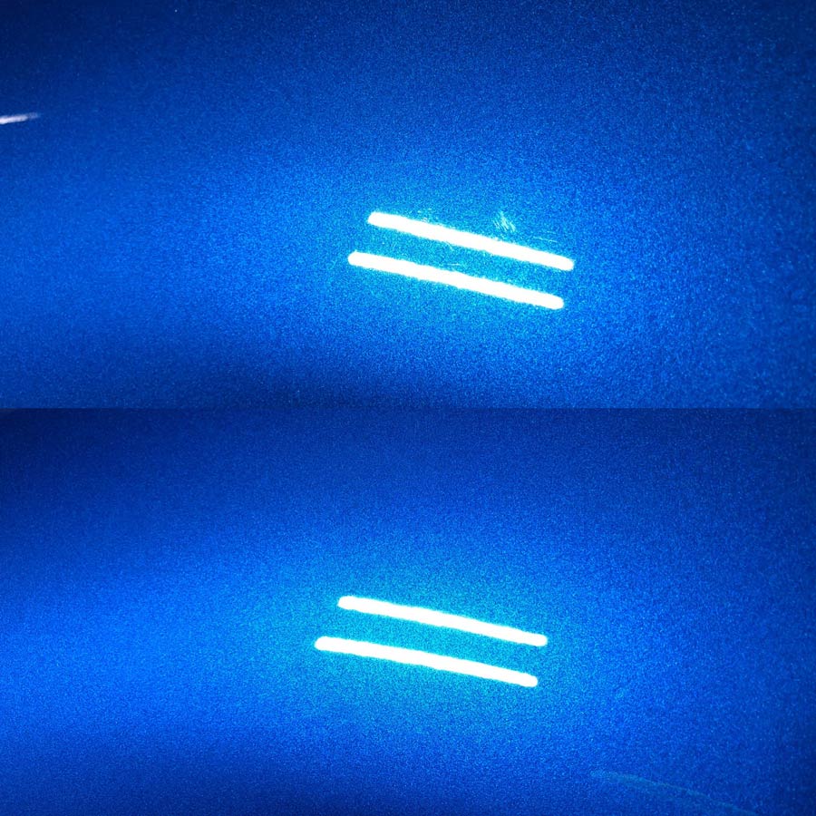 Paint correction on BMW