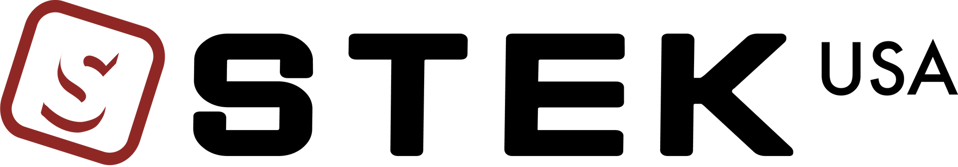 A logo for a company called stek usa
