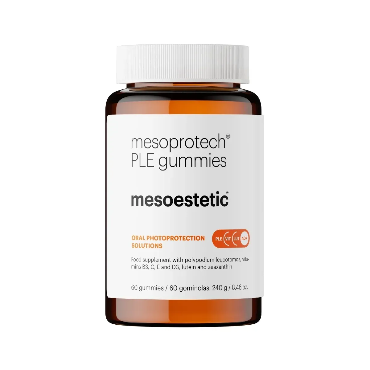 Mesoestetic mesoprotech PLE gummies 60 st.