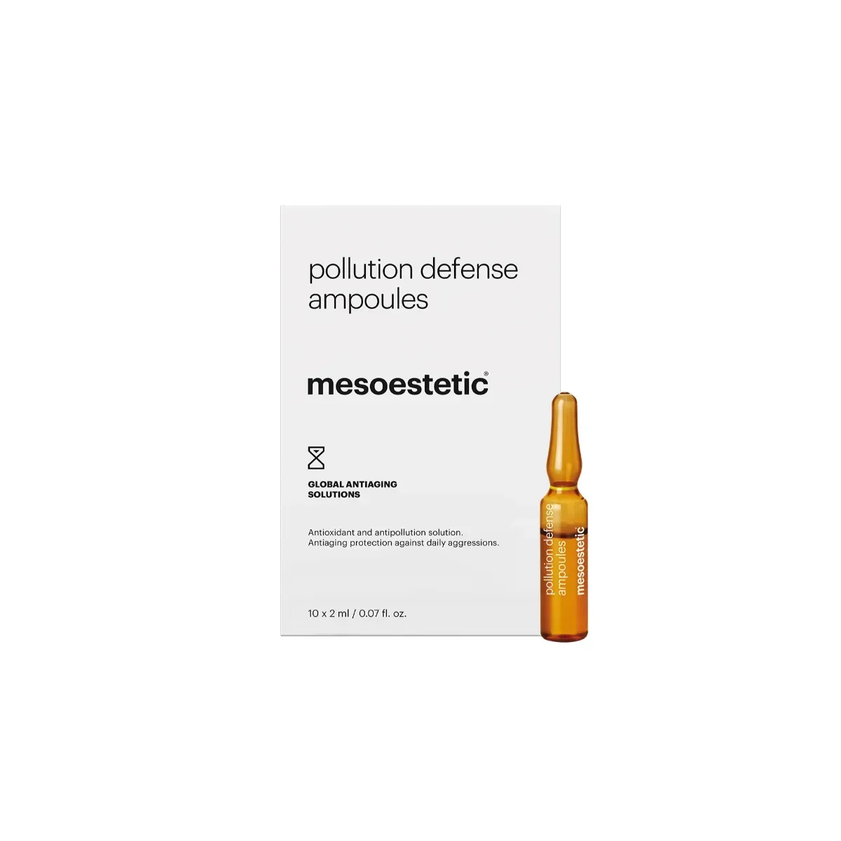 Pollution defense ampoules