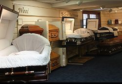 Walker Funeral Home LLC Display Room with Funeral Caskets Hyden, KY 41749