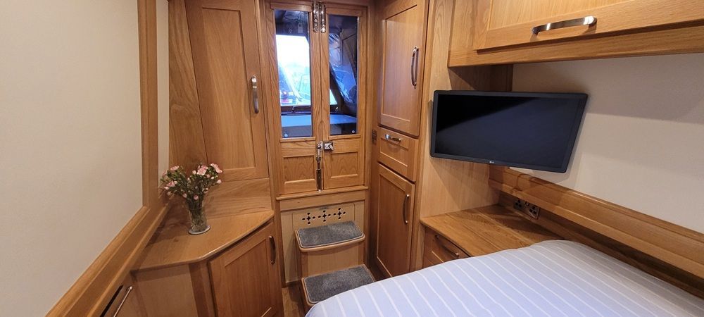 Bedroom with TV