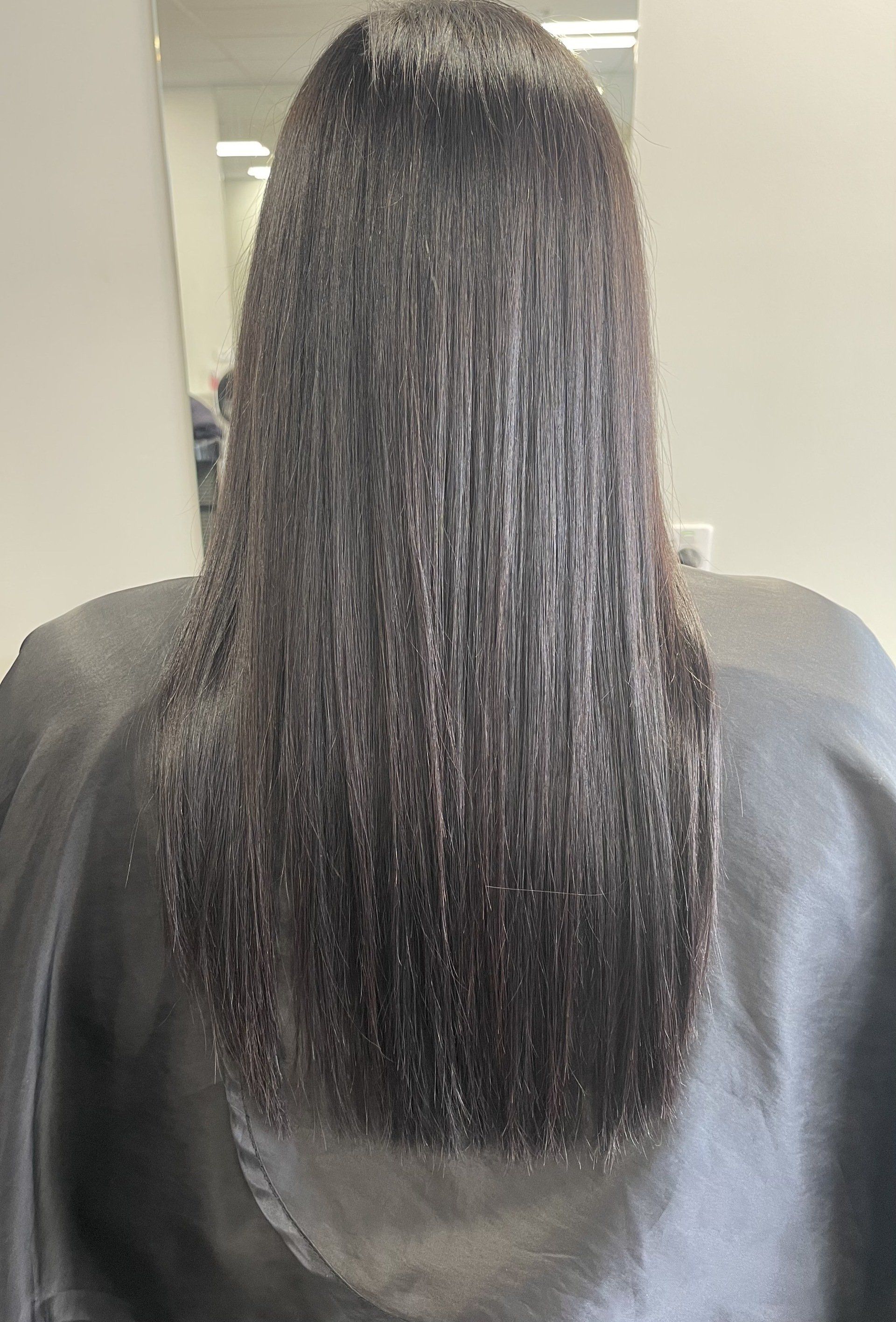Before extensions photo by Vamp Hair Boutique in Blenheim NZ