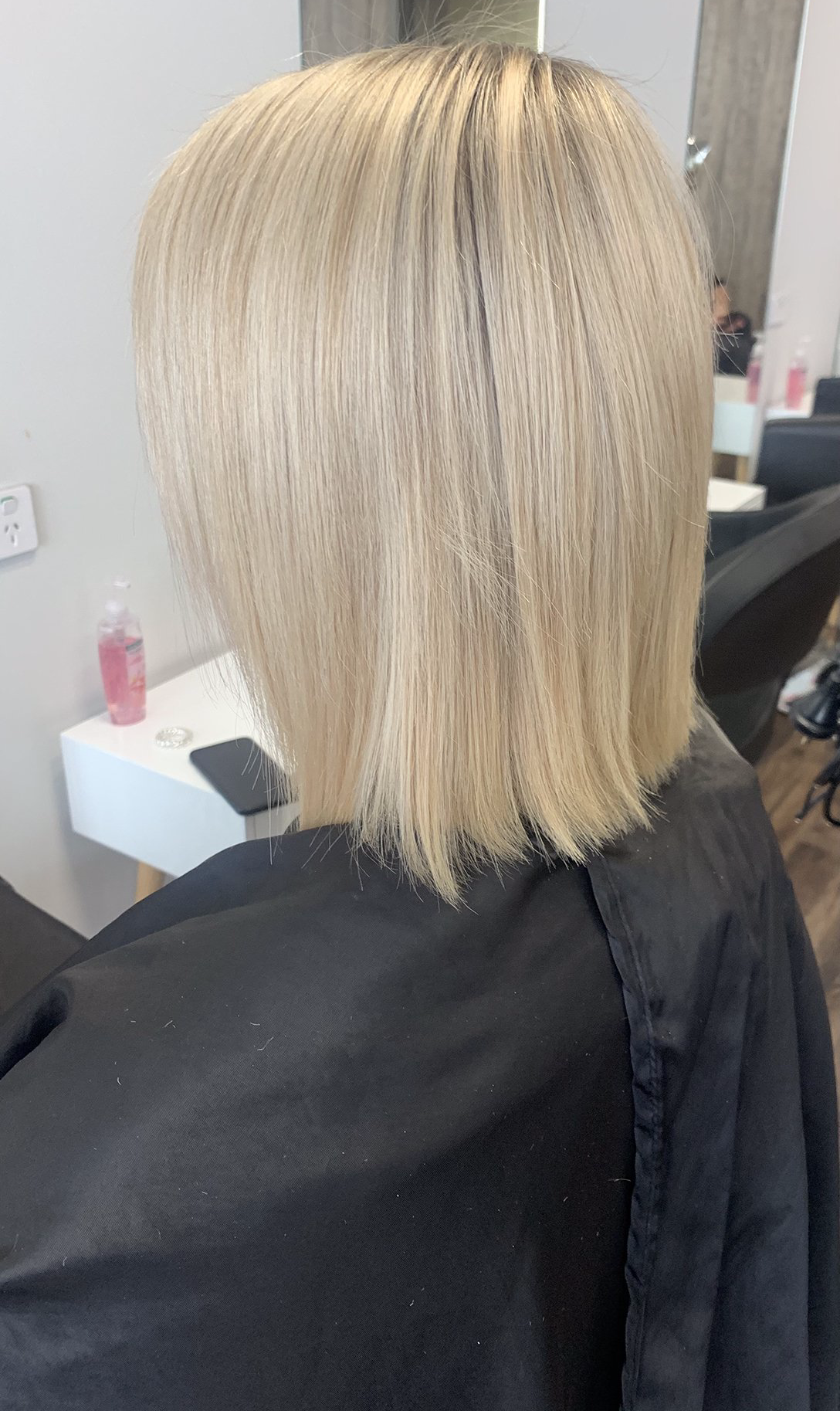 Before extensions photo by Vamp Hair Boutique in Blenheim NZ