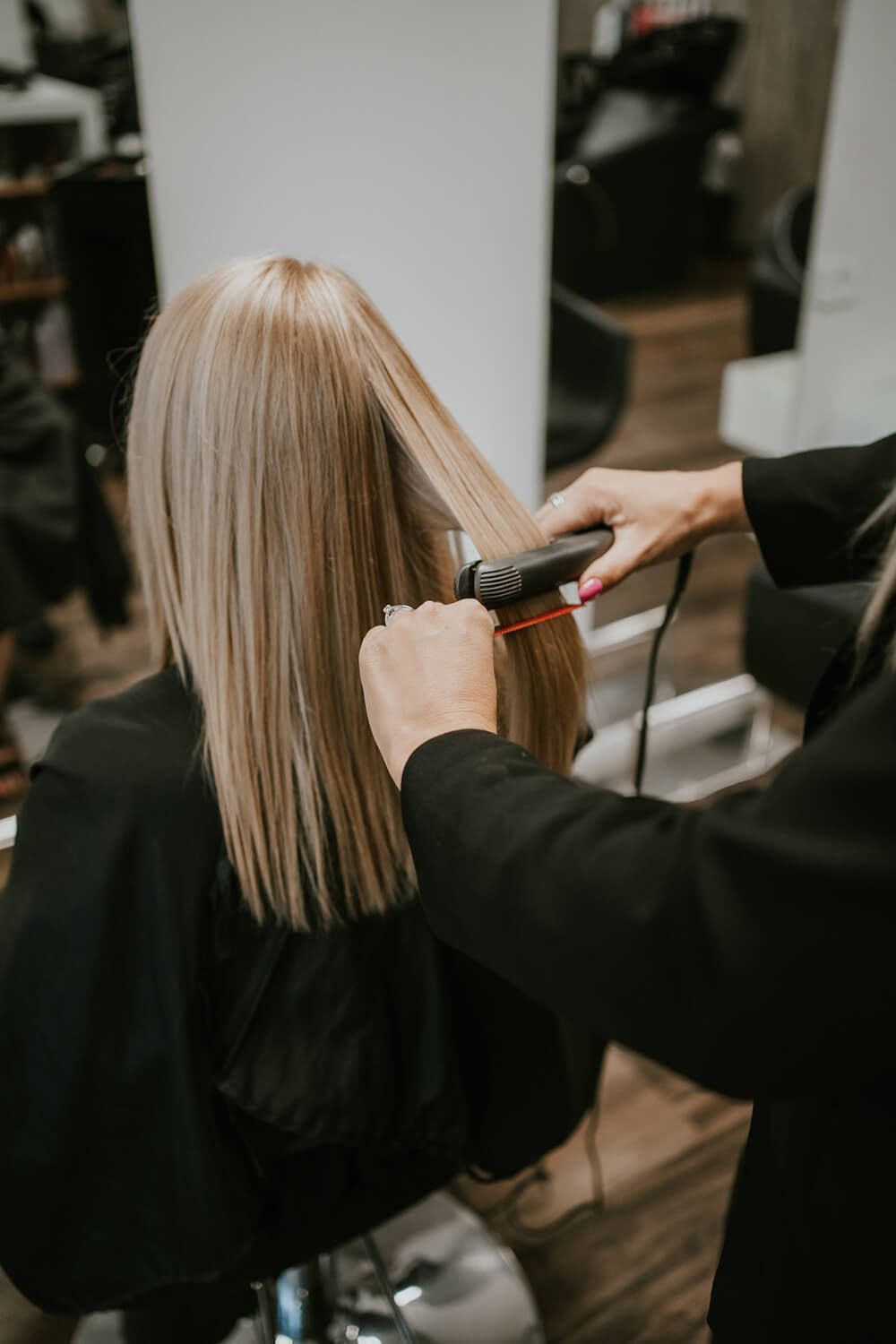 Vamp Hair Salons work with us