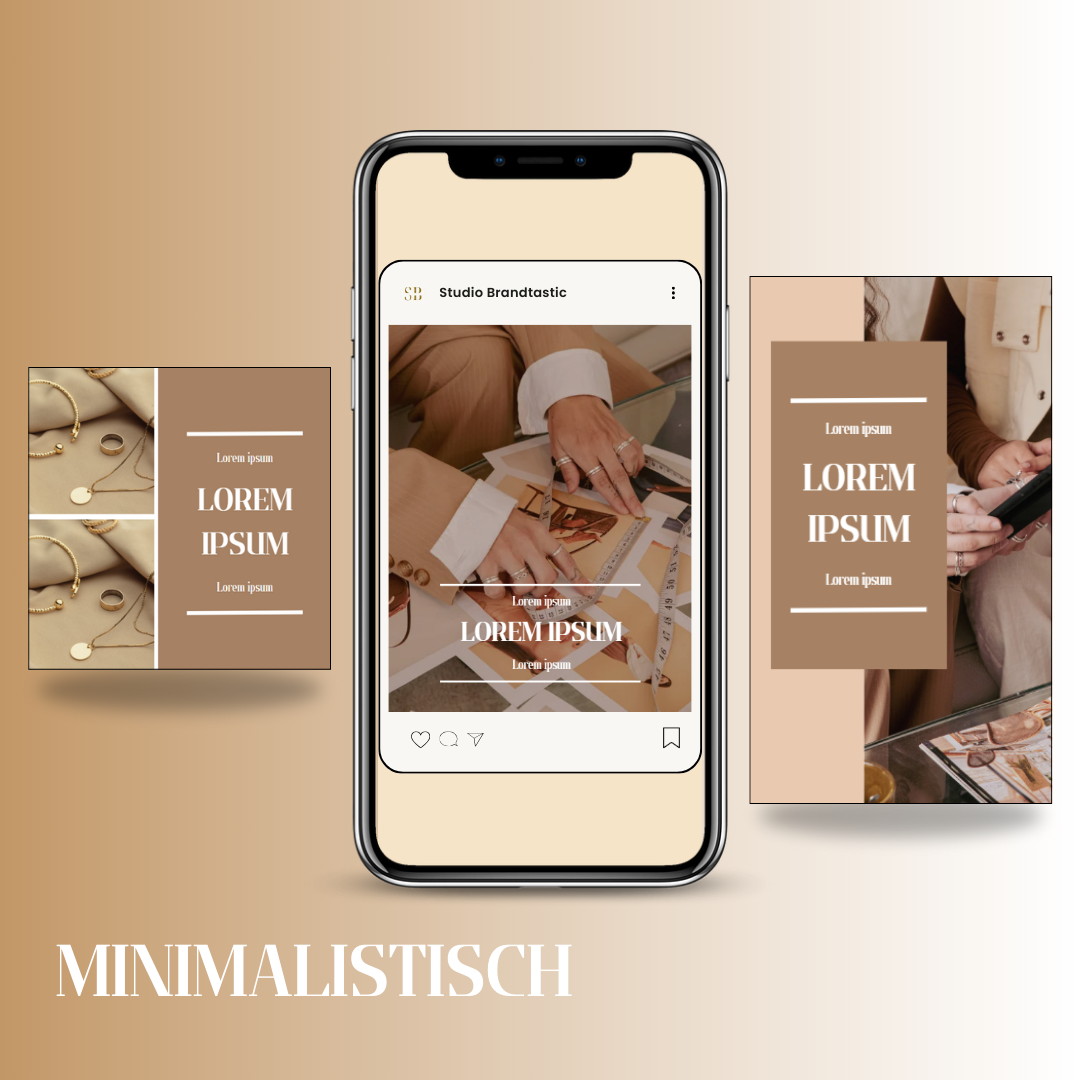 Social Media Templates - Minmalistisch